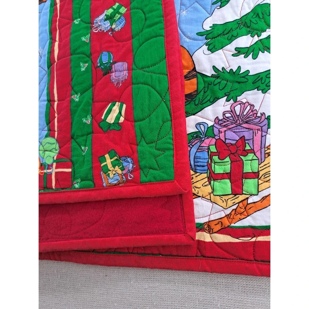 Handmade Winnie the Pooh Quilt 42.5x66
